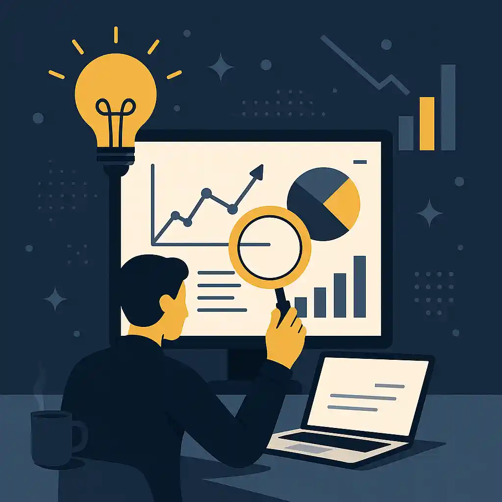 data and analytics in marketing puzzle
