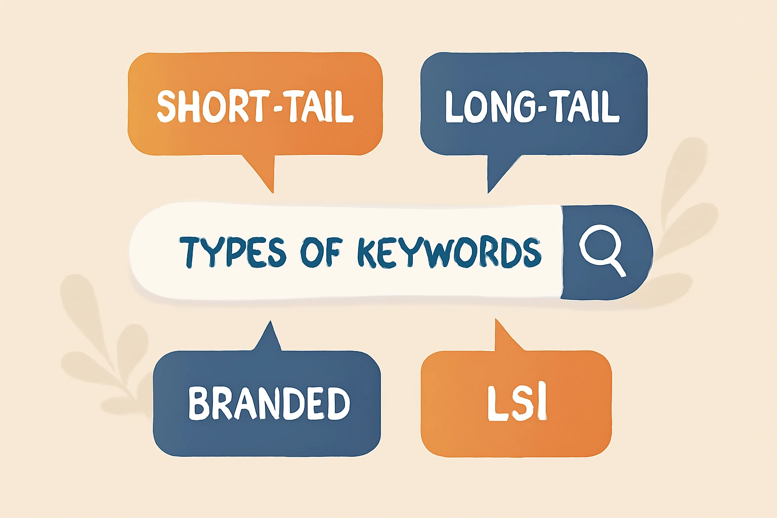 types of keywords